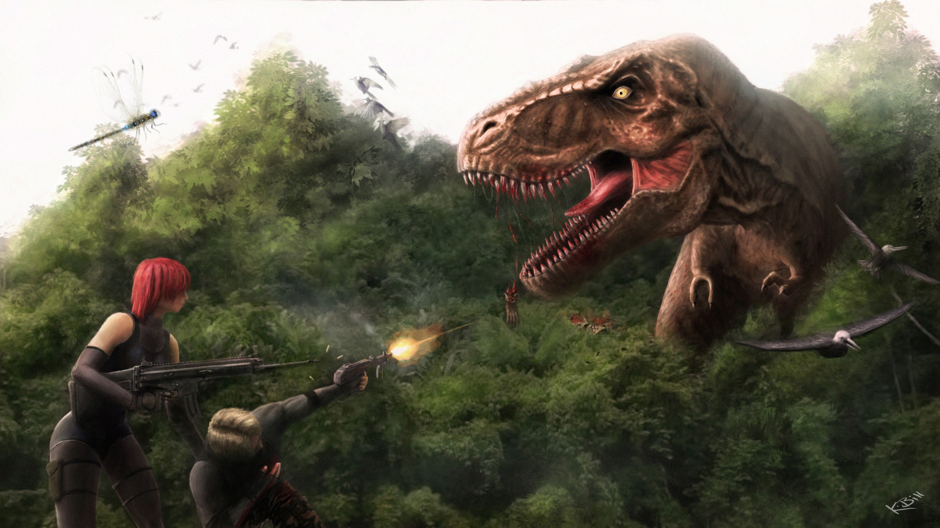 Hình ảnh game Dino Crisis
