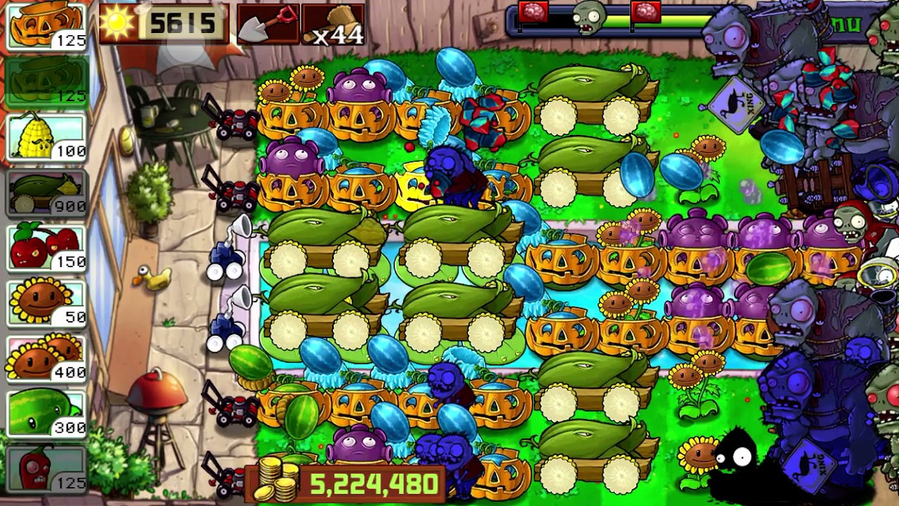 Hình ảnh game Plants vs Zombies