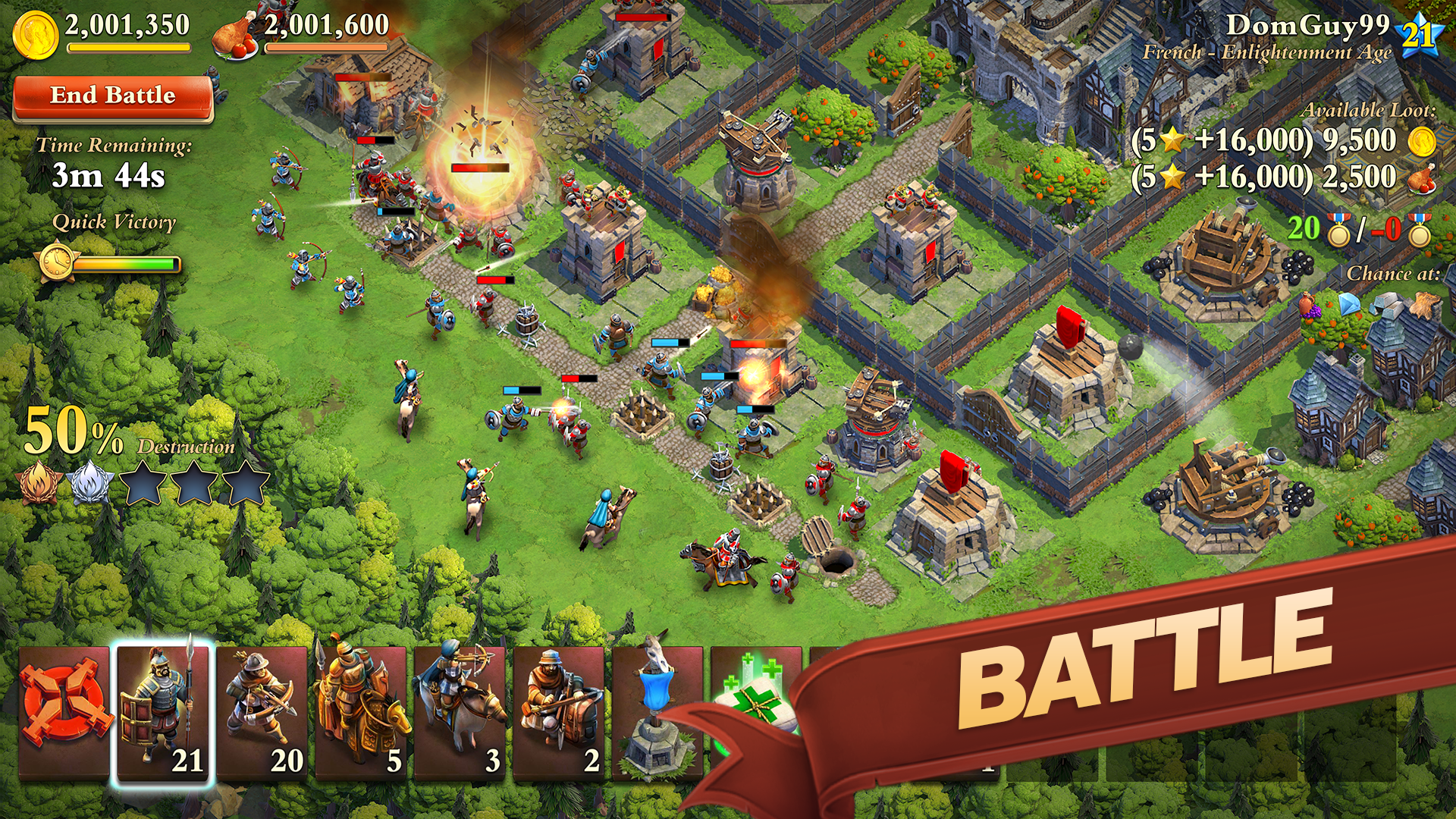 Hình ảnh game DomiNations