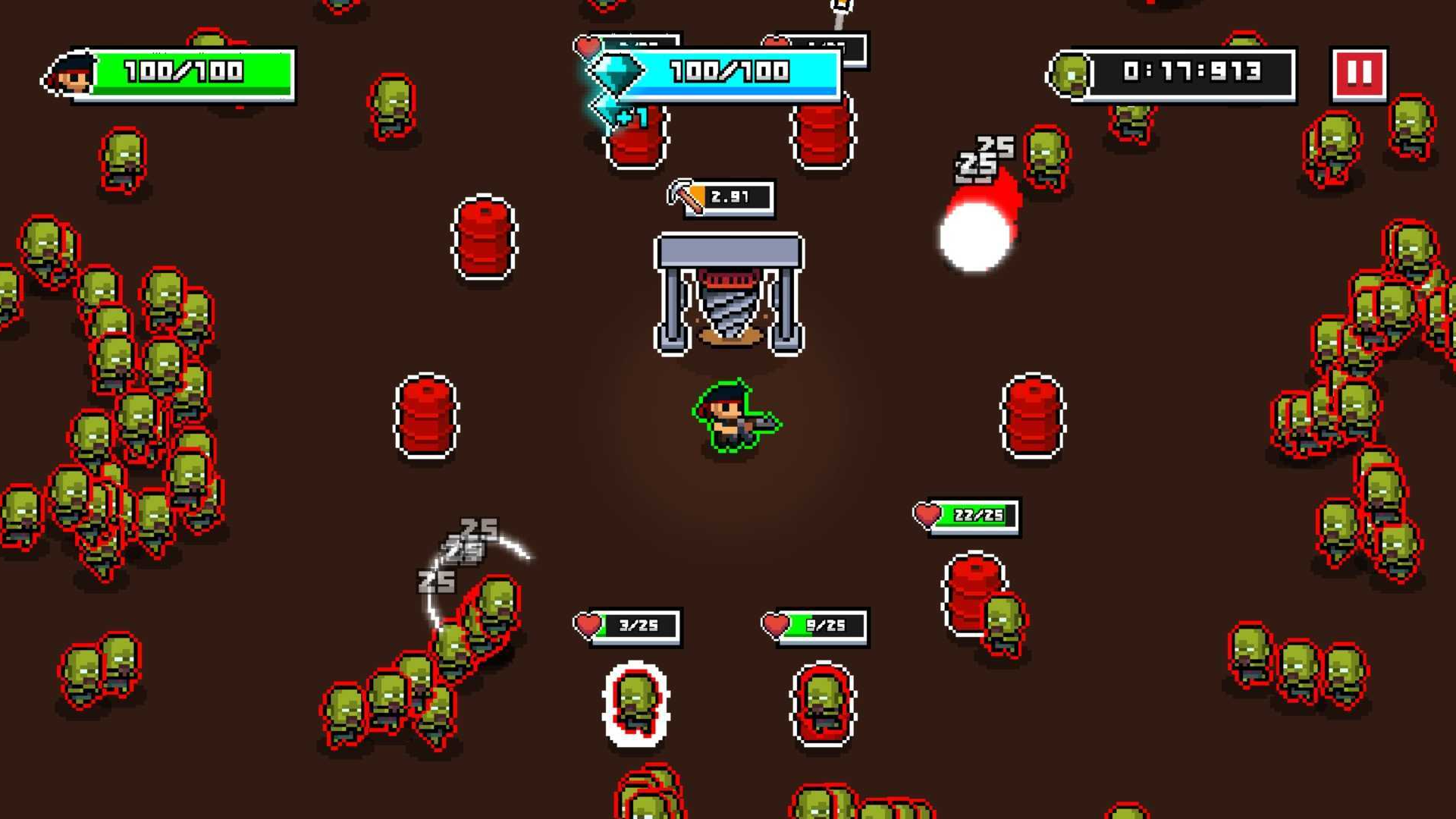 Hình ảnh game Zombie Rush: Offline Survivor