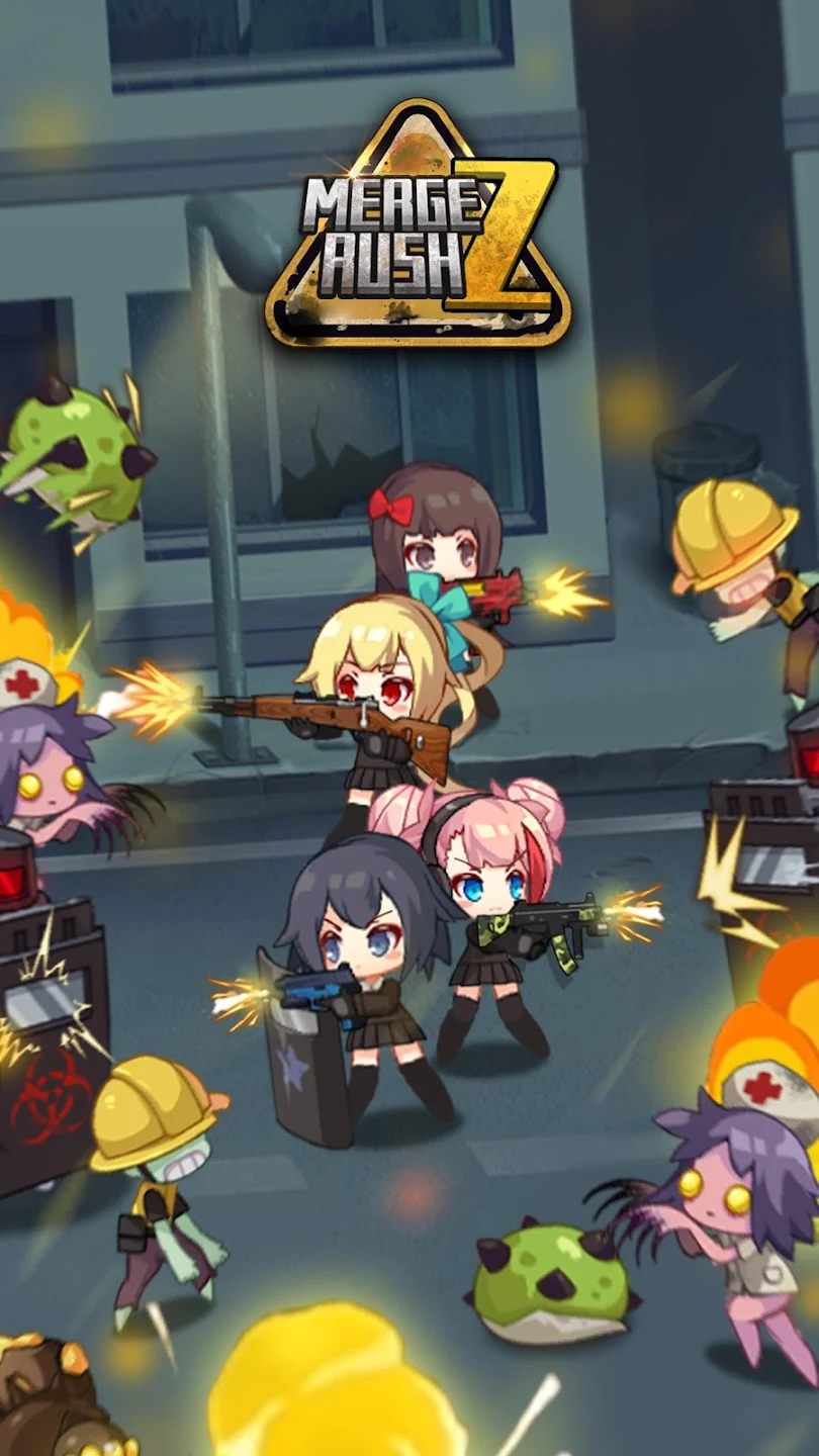 Hình ảnh game Merge Rush Z