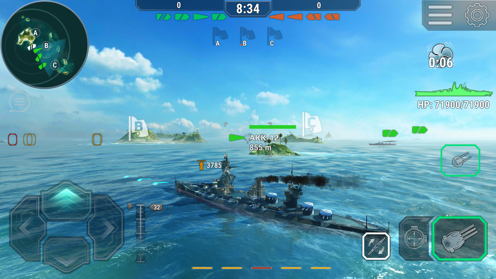 Hình ảnh game Pacific Warships: Naval PvP