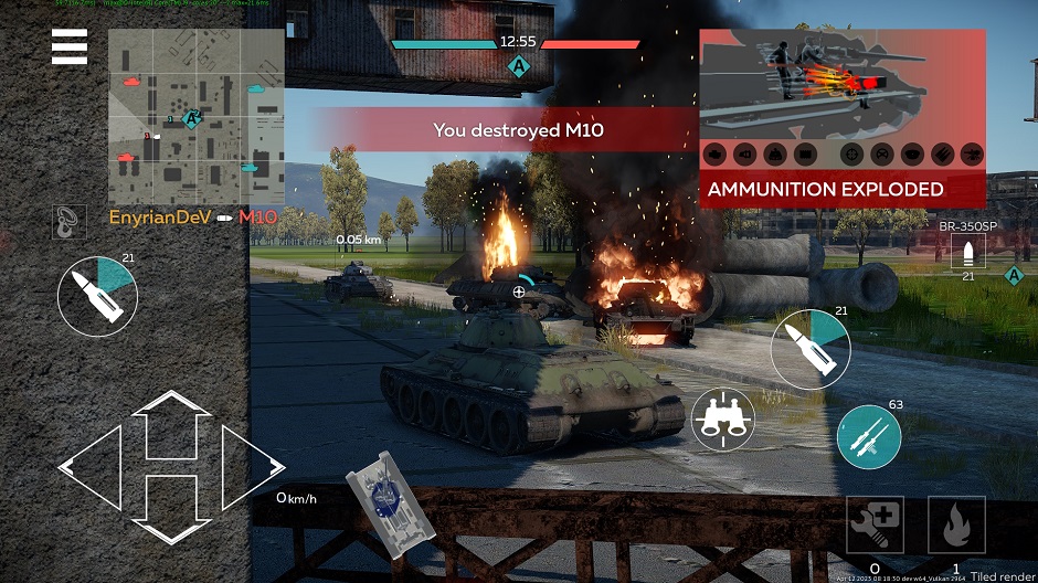 Hình ảnh game War Thunder Mobile