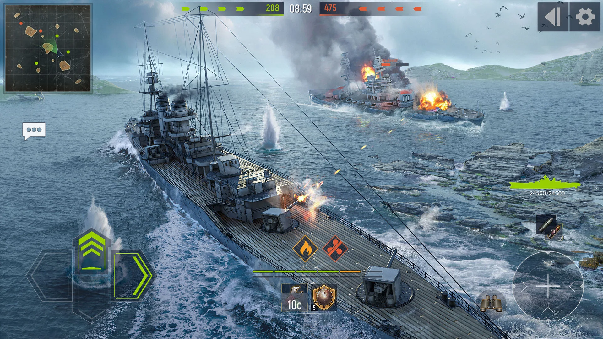 Hình ảnh game Navy War: Tàu Chiến